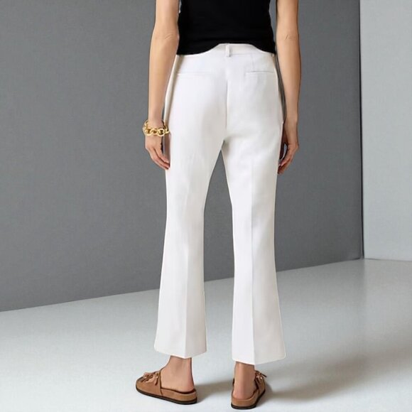 J. Crew Kaya pant in stretch linen blend Size 4 - Picture 2 of 11